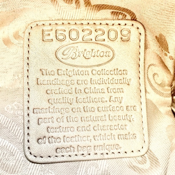 Brighton Khaki and Pink Tote Bag - Picture 8 of 10